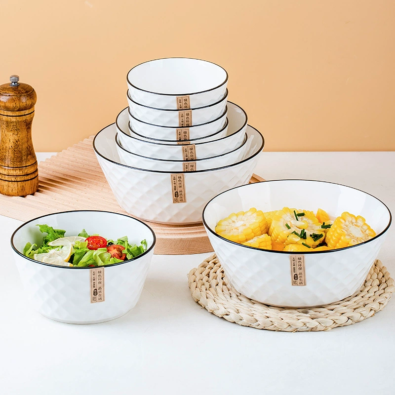 Hand-Painted Bone China Dinnerware Set tableware view 2