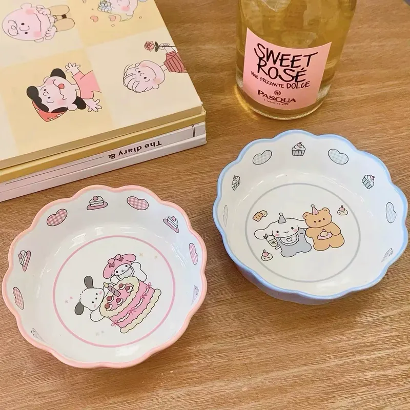 Birthday Bear Cake Bowl tableware view 4