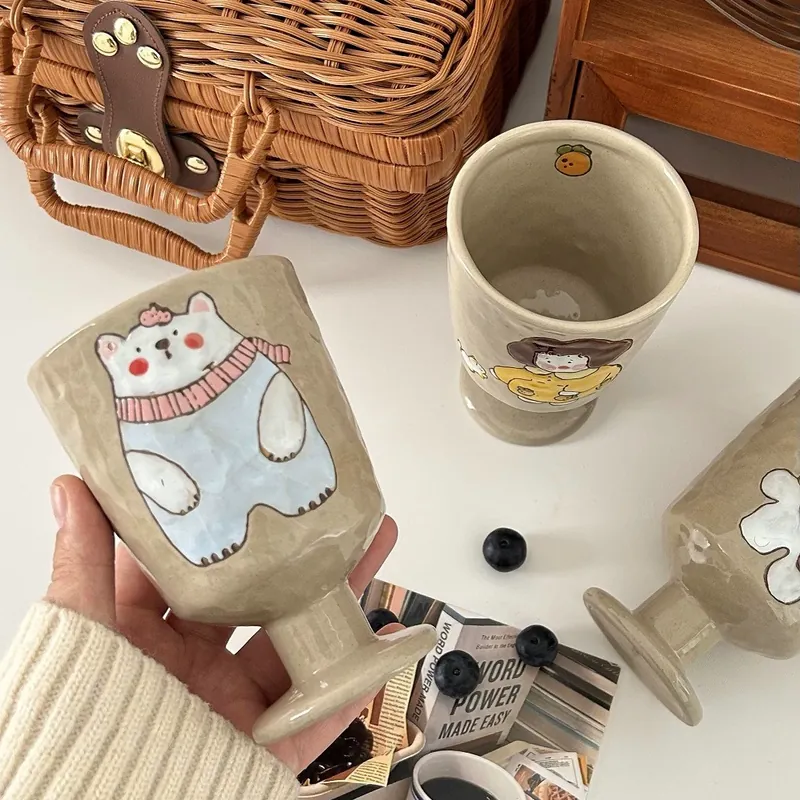 Gobelet cartoon tableware view 2