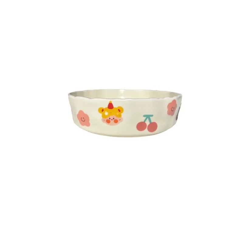 Plato pintado a mano tableware view 5
