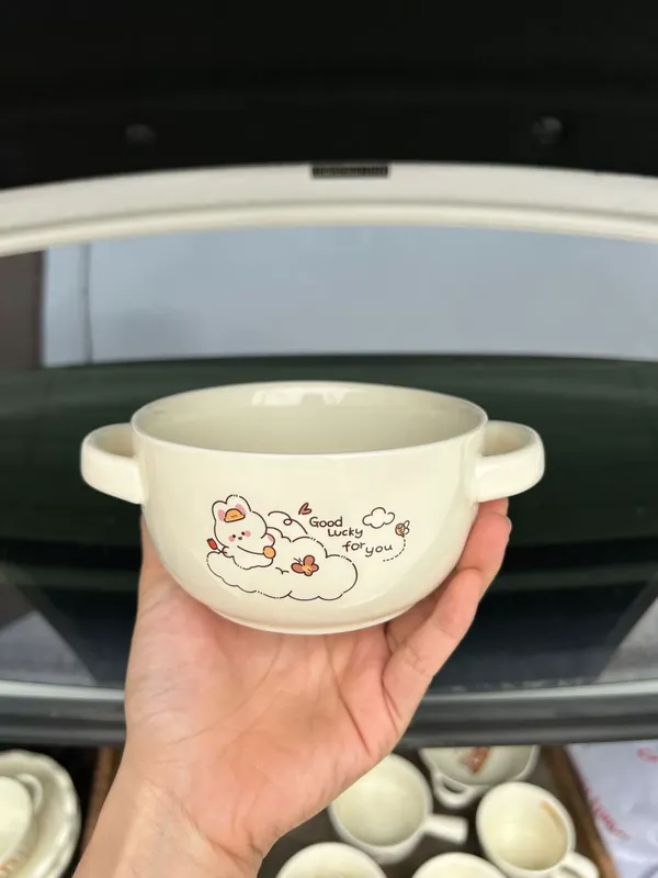 طقم وعاء وطبق زهري سيراميك tableware view 7