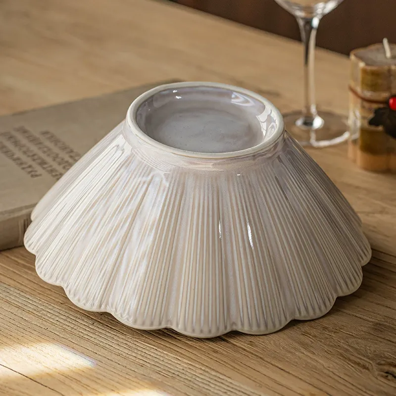 Japanese Ceramic Noodle Bowl tableware view 3