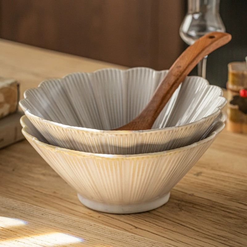 Japanese Ceramic Noodle Bowl tableware view 4
