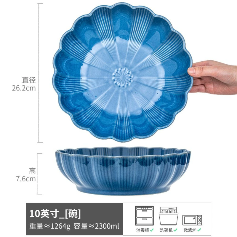 Japanese Ceramic Noodle Bowl tableware view 6