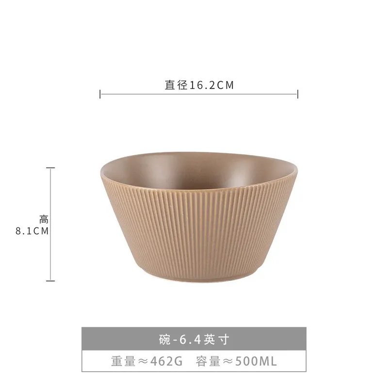 Japanese Ceramic Noodle Bowl tableware view 9