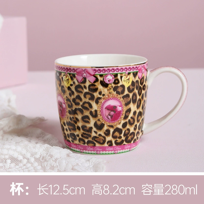 Mug en céramique imprimé léopard tableware view 6