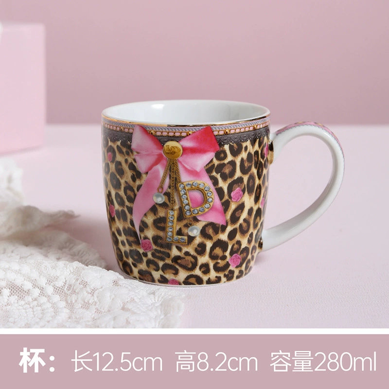 Mug en céramique imprimé léopard tableware view 7