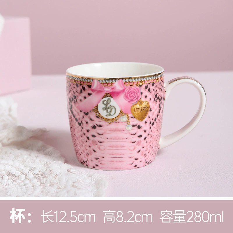 Mug en céramique imprimé léopard tableware view 8