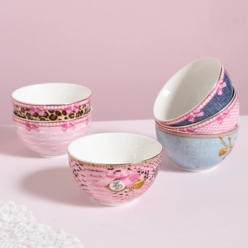 Набор керамических пиал для риса tableware view 3