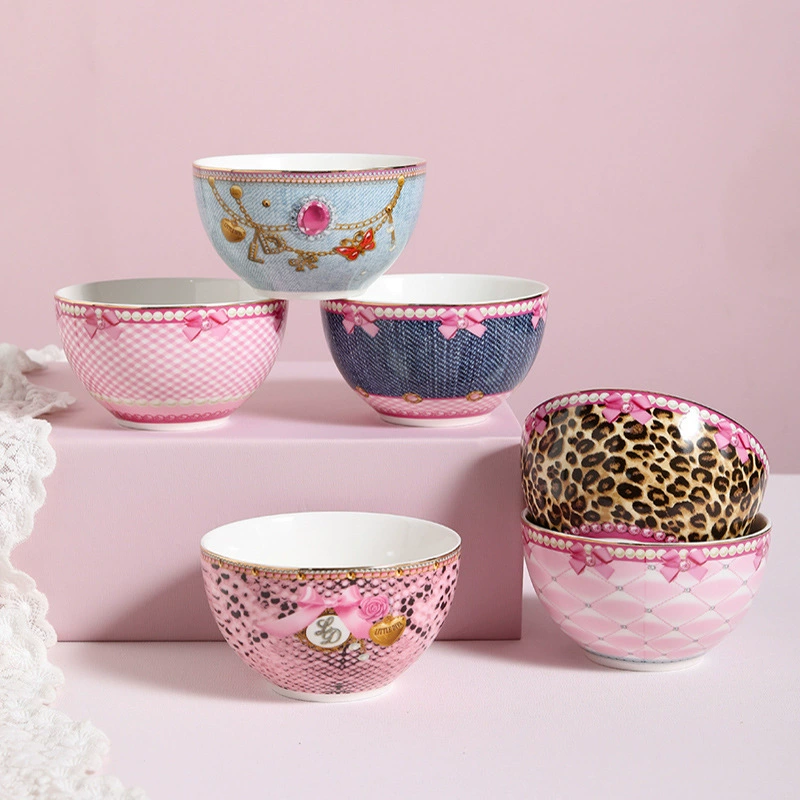 Набор керамических пиал для риса tableware view 4