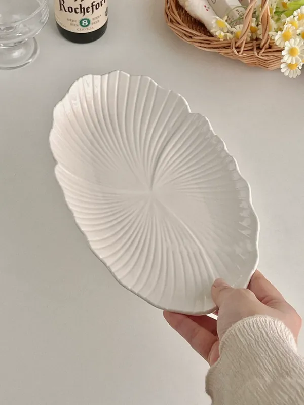 Тарелка для рыбы в корейском стиле для стейка и пасты tableware view 2