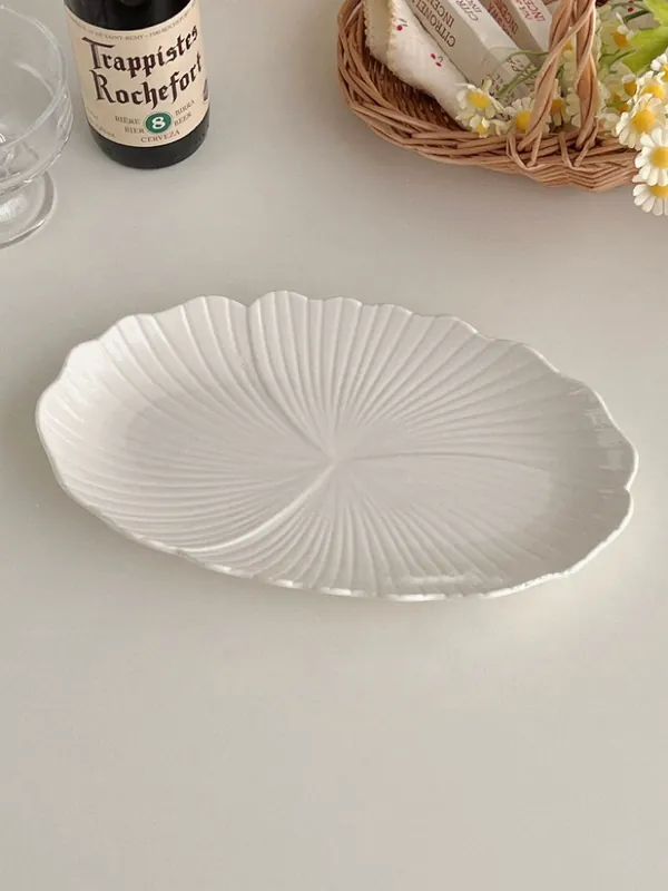 Тарелка для рыбы в корейском стиле для стейка и пасты tableware view 4
