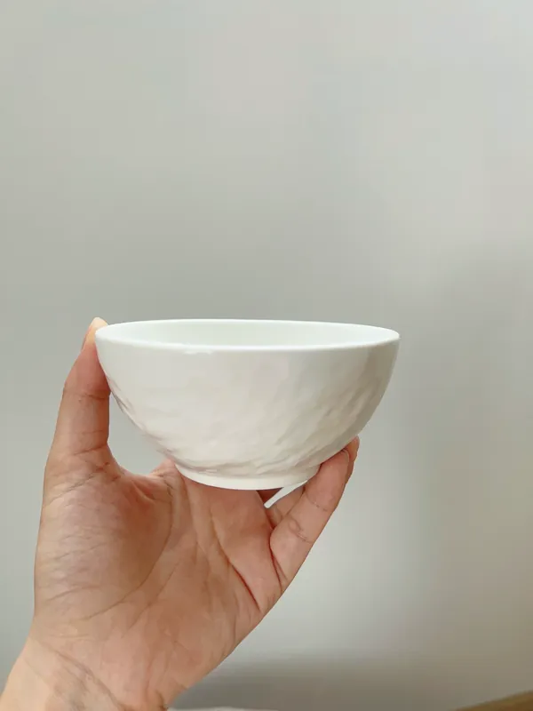 Stone Texture Modern Rice Bowl tableware view 3