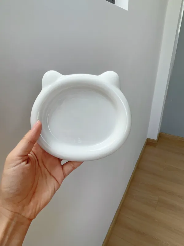 Десертная тарелка Корейский медведь tableware view 3