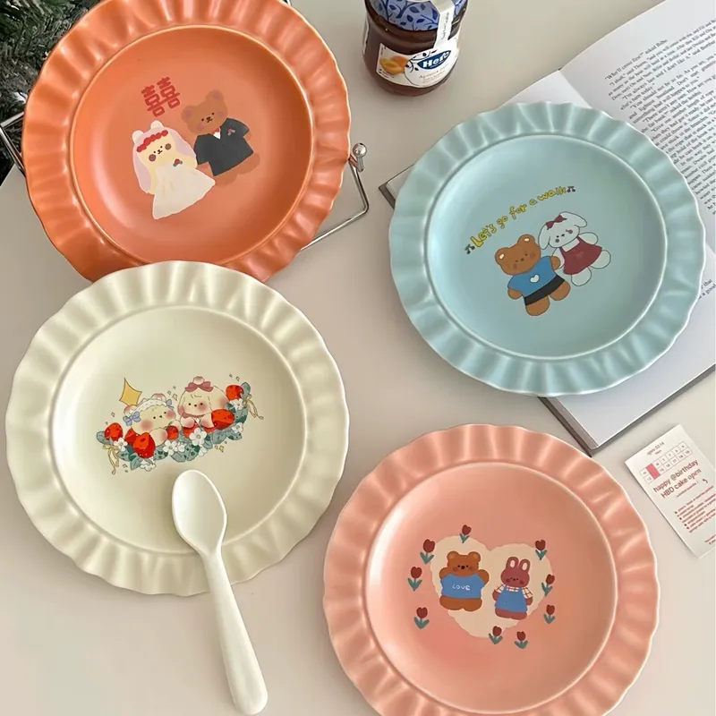 Cartoon Plate tableware view 2