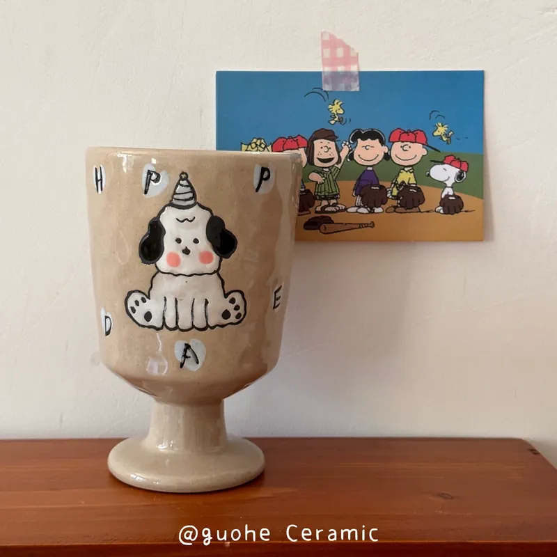 Stoneware Goblet tableware view 2