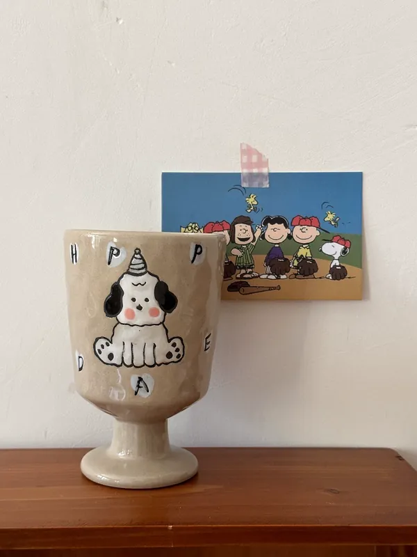 Stoneware Goblet tableware view 6