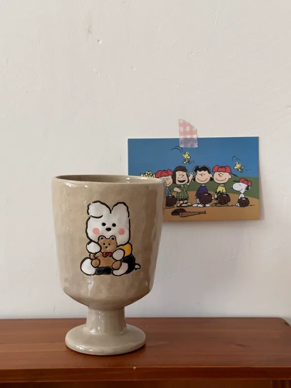 Stoneware Goblet tableware view 7