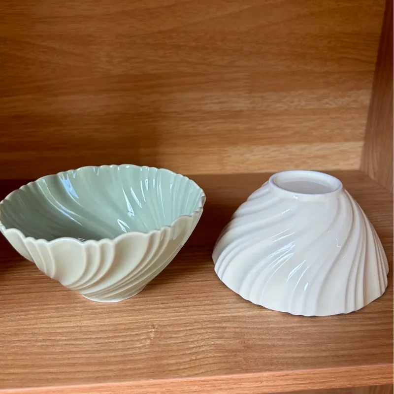 5 Inch Floral Rim Rice Bowl tableware view 3
