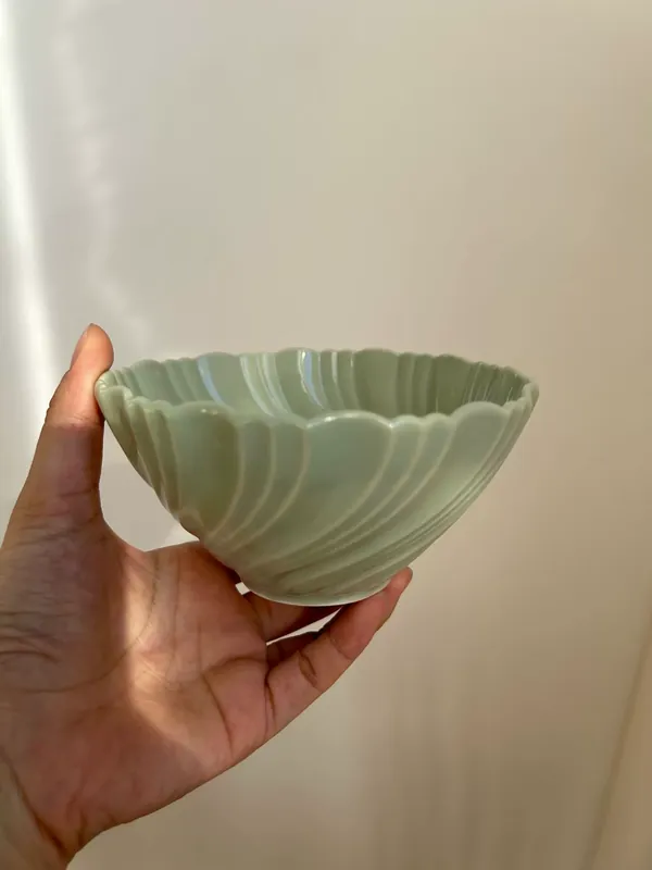 5 Inch Floral Rim Rice Bowl tableware view 7