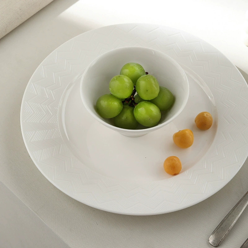 طبق معكرونة من السيراميك tableware view 3