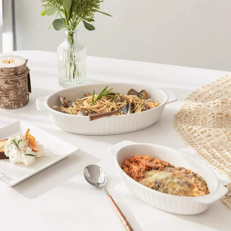 Oval Ceramic Baking Dish