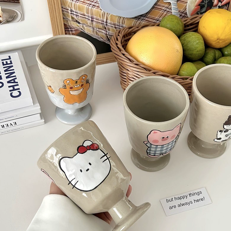 Cartoon Goblet tableware view 2