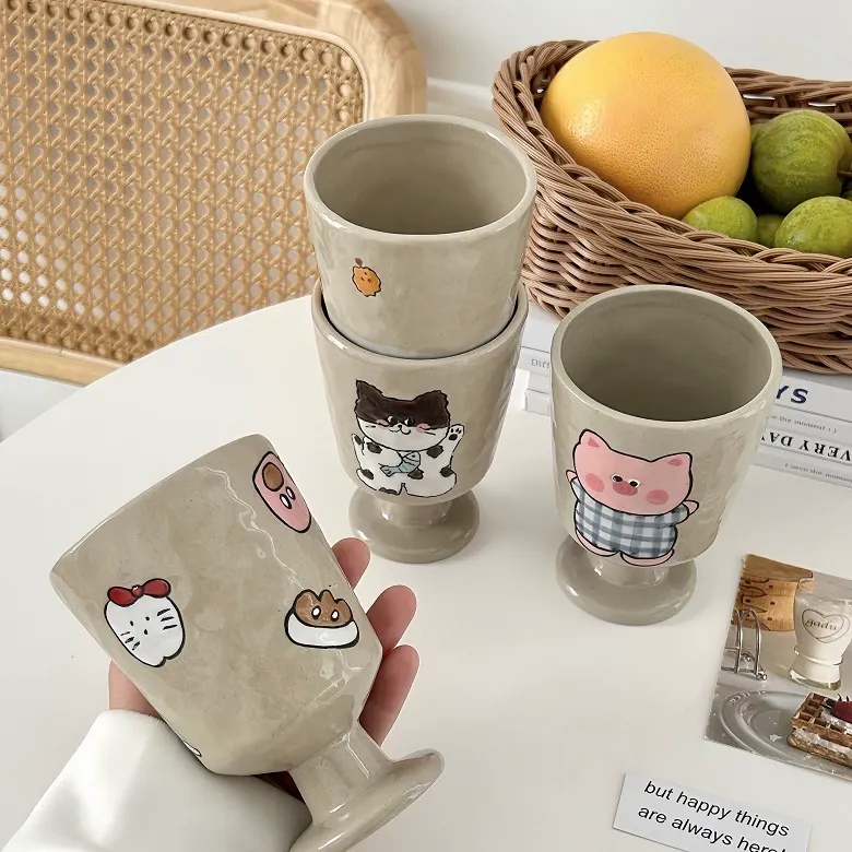 Cartoon Goblet tableware view 3