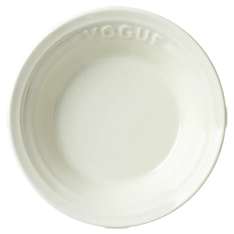 Service de table en porcelaine motif relief tableware view 5