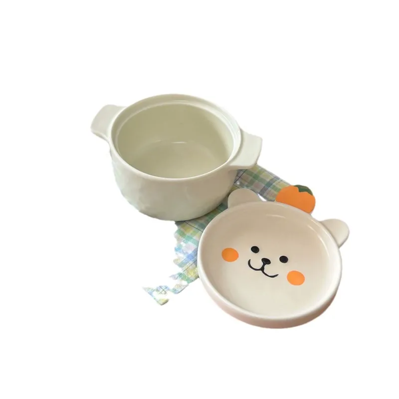 곰 국수 그릇 (뚜껑 포함) tableware view 5