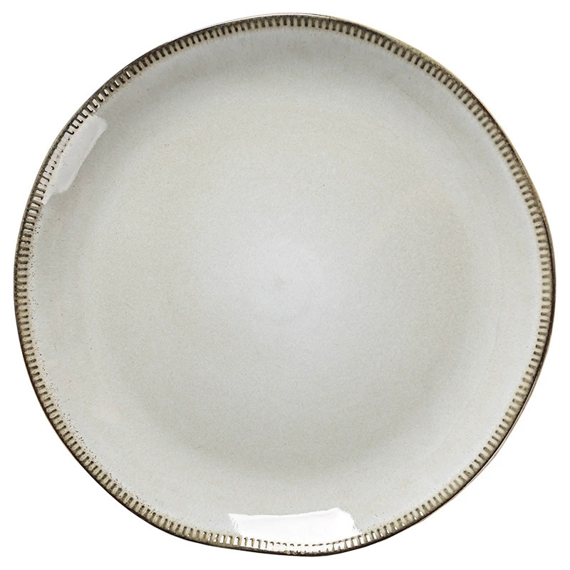Vintage Ceramic Dinner Plate tableware view 5