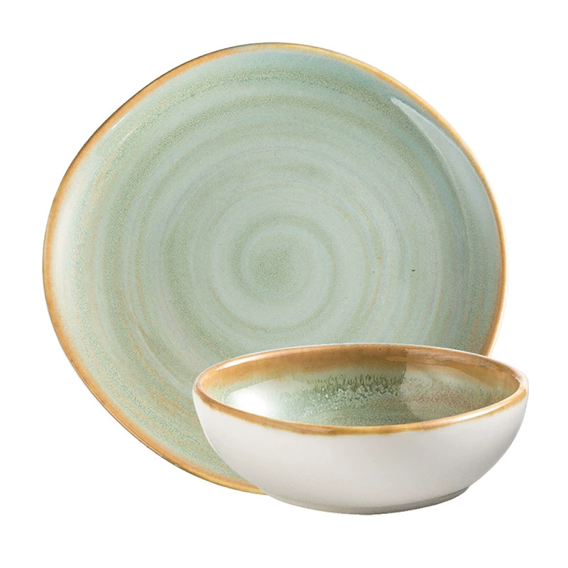 Green Gradient Dinnerware Set tableware view 5