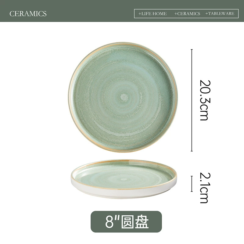 Green Gradient Dinnerware Set tableware view 6