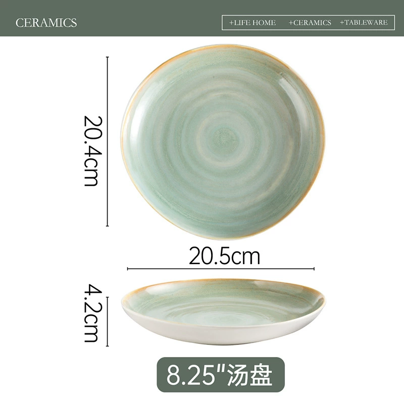 Green Gradient Dinnerware Set tableware view 9