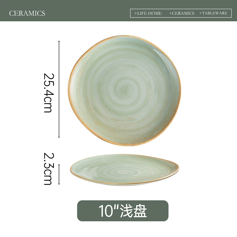 Green Gradient Dinnerware Set tableware view 10