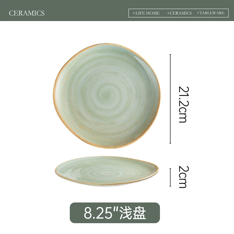 Green Gradient Dinnerware Set tableware view 11