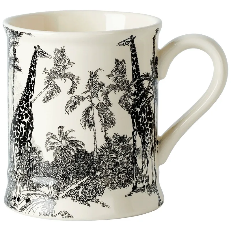 Taza de cerámica diseño minimalista tableware view 5