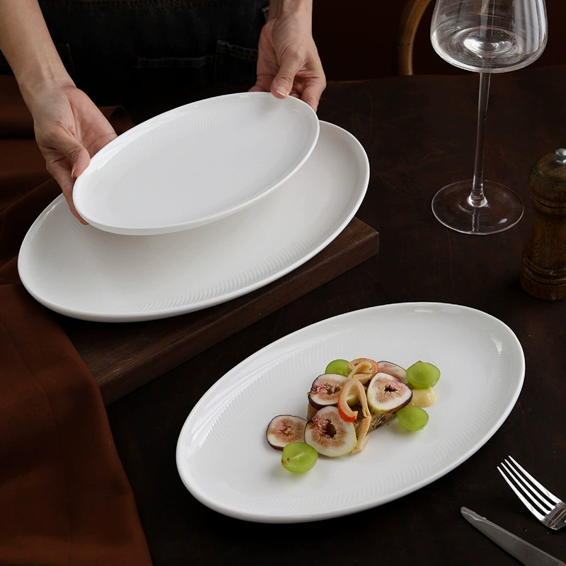 Oval Fish Plate tableware view 3