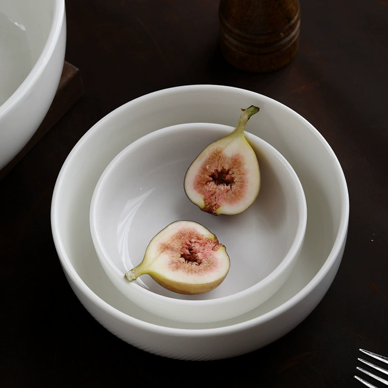 Nordic Ceramic Rice Bowl tableware view 2