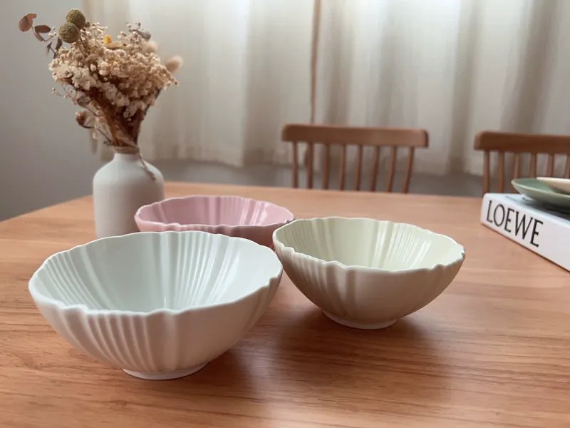 도자기 국수 볼 tableware