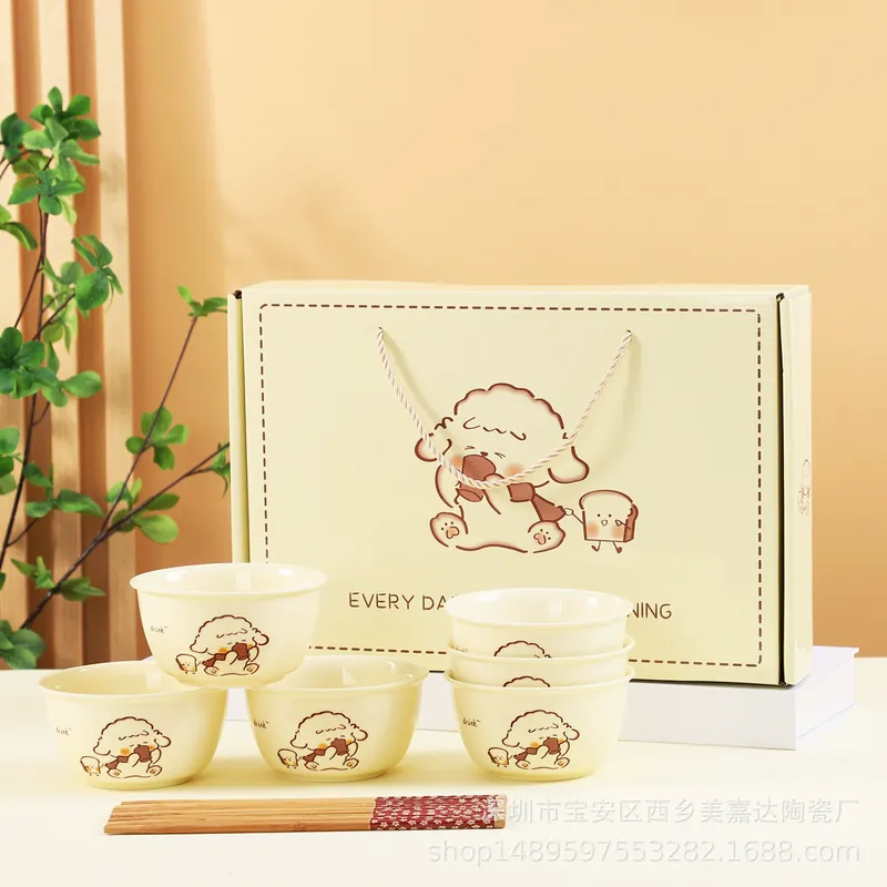 Porcelain Dinnerware Set Gift Box tableware view 4