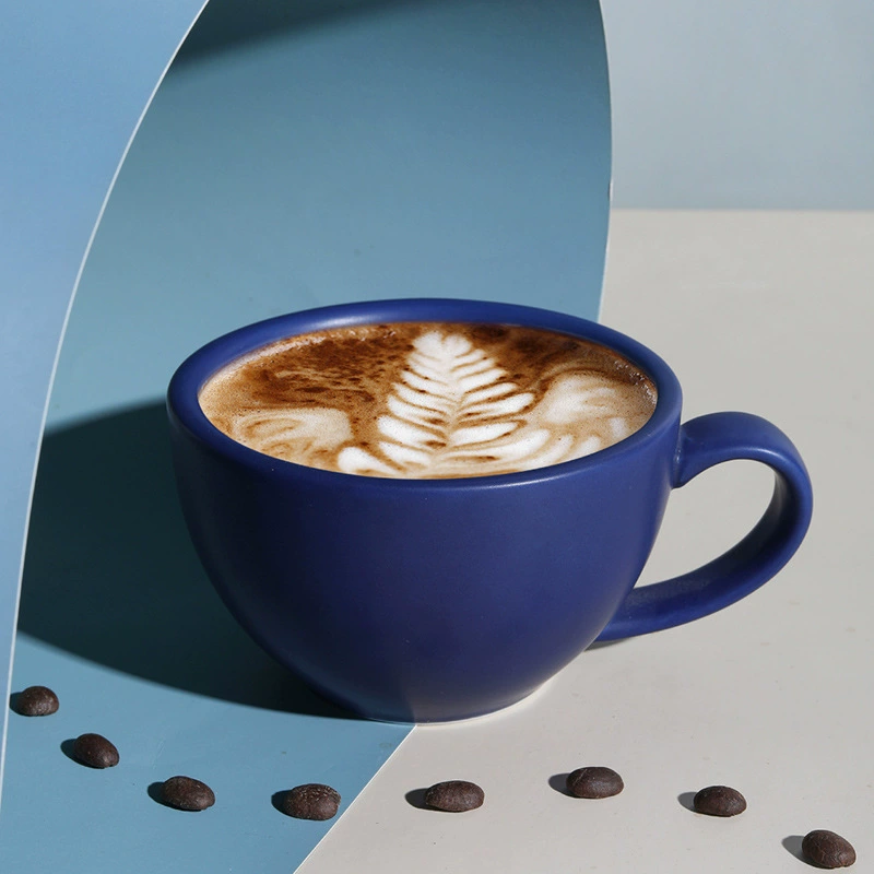 كوب سيراميك أزرق كلاين tableware view 2