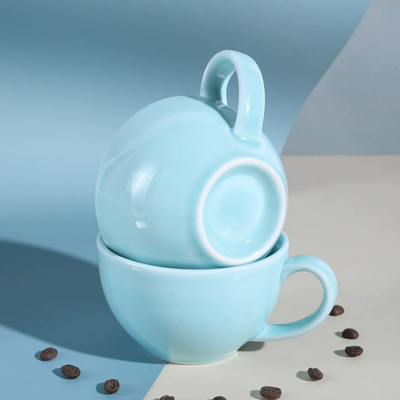 كوب سيراميك أزرق كلاين tableware view 4