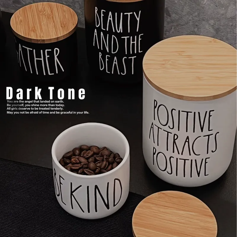 Ceramic Storage Jar for Coffee Beans
