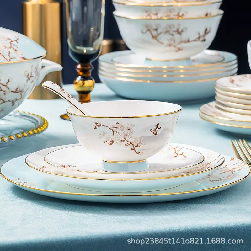 Chinese Bone China Rice Bowl