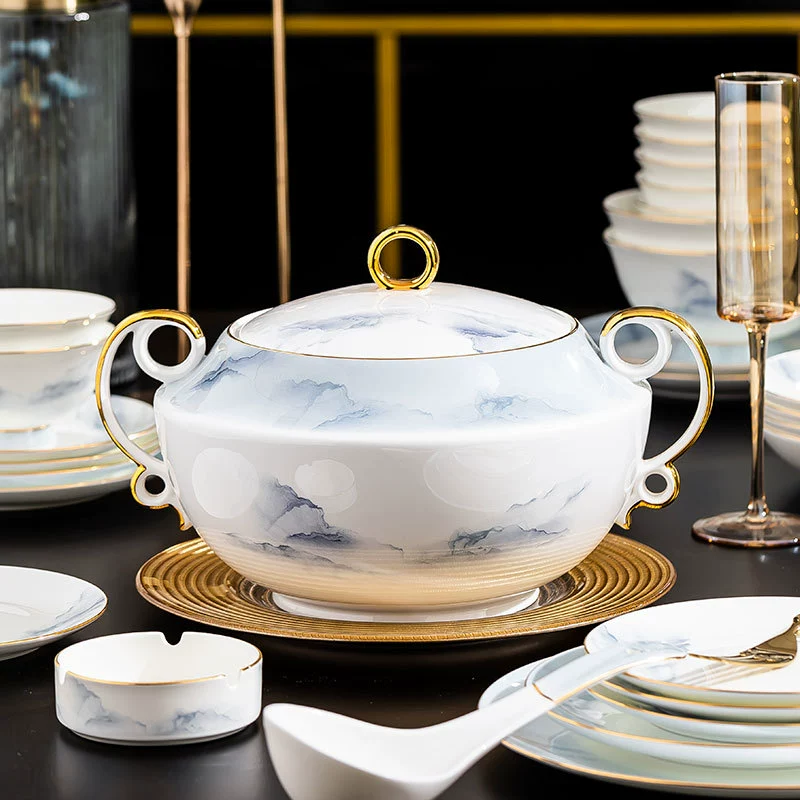 Пиала из костяного фарфора tableware view 3