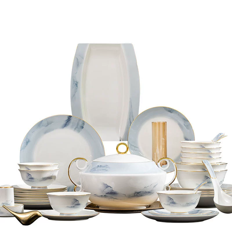 Bone China Dinnerware Set tableware view 5