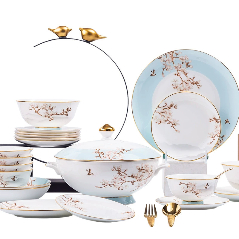 Bone China Dinnerware Set tableware view 5