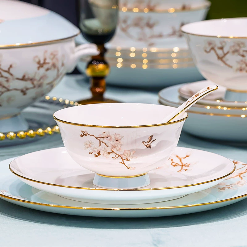 Juego de vajilla de porcelana para hotel tableware view 3