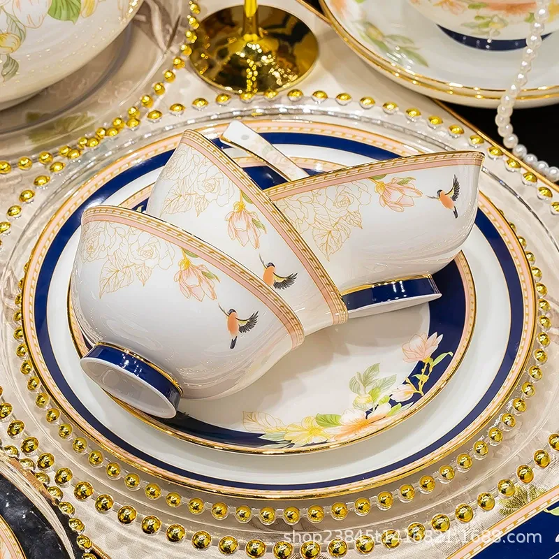 Bone China Dinnerware Set tableware view 2